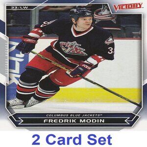 Fredrik Modin Hockey Card Collection